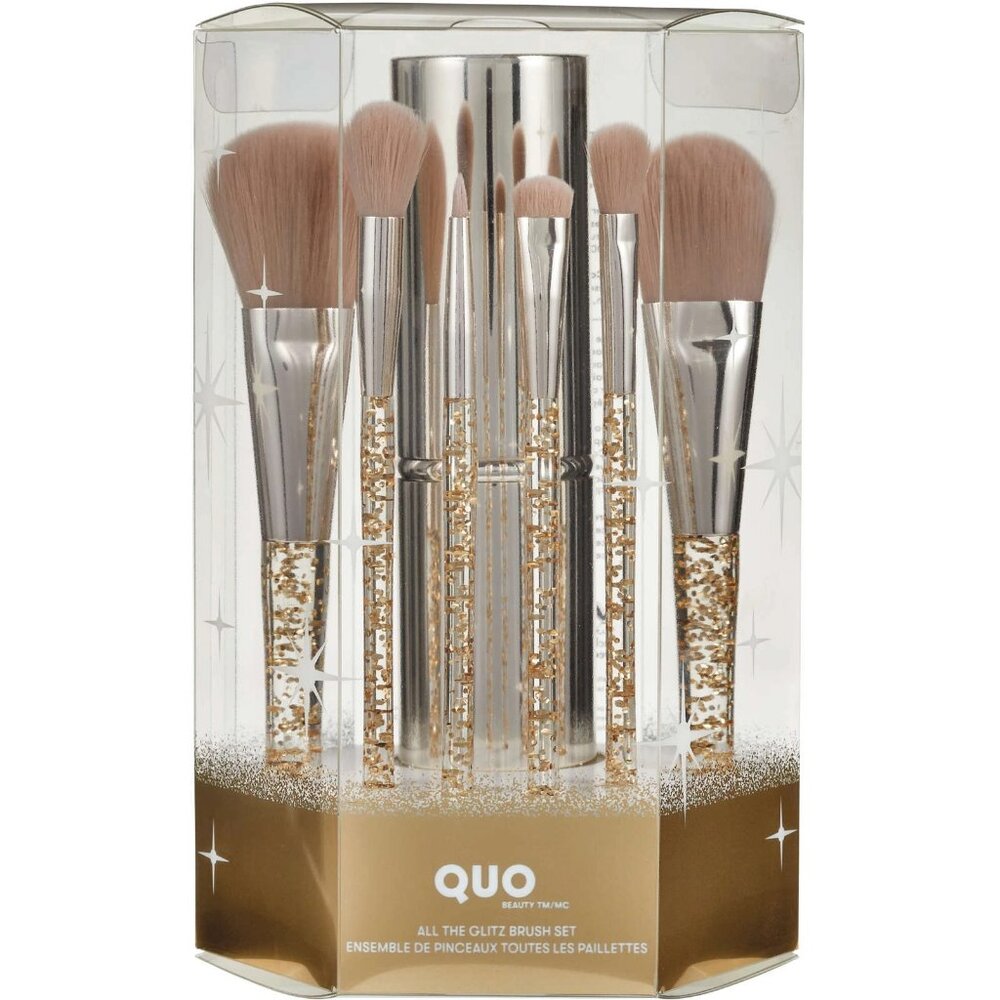 Quo All the Glitz Brush Set